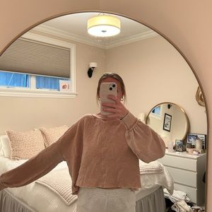 Free People Movement cropped sweatshirt